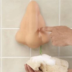 Tout neuf 💯 Totalcadeau Distributeur de savon en forme de nez 😍 -Accessoires pour la maison Soldes 0701233885951 3