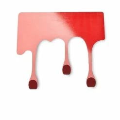 De gros 🛒 Totalcadeau Patère design peinture coulante porte-manteau bleu 🤩 -Accessoires pour la maison Soldes 0702382619862 2