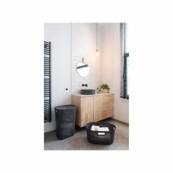 Sortie 💯 Boîte à linge Curver Infinity Anthracite | 60 litres 🌟 -Accessoires pour la maison Soldes 3253924754161 3