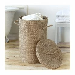 De gros 😀 Casâme Panier à linge en jonc de mer naturel ⭐