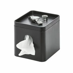 Nouveau 🌟 Interdesign Distributeur à mouchoir cade 🧨 -Accessoires pour la maison Soldes 3456850406566 3