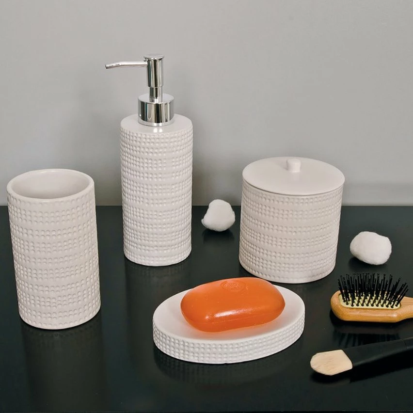 Offres 🔔 Spirella Distriuteur de savon Céramique VENISE Blanc ⌛ 4 Offres 🔔 Spirella Distriuteur de savon Céramique VENISE Blanc ⌛ – Image 2