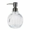 De gros 🎉 Spirella Distributeur de savon Verre QUARTZ Tarnsparent 🥰