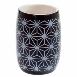 Vente flash 🛒 Spirella Gobelet Céramique STAR Noir ⌛