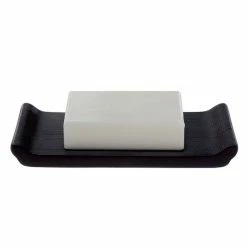 De gros 👏 Spirella Porte savon savon Céramique KYOTO Noir ⭐