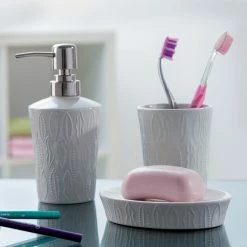 Meilleure affaire 🎉 Spirella Porte savon Céramique SUSAN Blanc 🌟 -Accessoires pour la maison Soldes 3478680077006 2