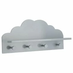 Tout neuf ⌛ Atmosphera Patère étagère nuage gris ✨