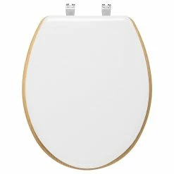 Coupon 👍 Five Simply smart Abattant WC bois zinc Modern blanc 💯 -Accessoires pour la maison Soldes 3482731407889 2