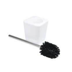 Promo 🛒 Paris prix Brosse WC Soft Touch "Vitamine" 39cm Noir ✔️ -Accessoires pour la maison Soldes 3526780953321 1