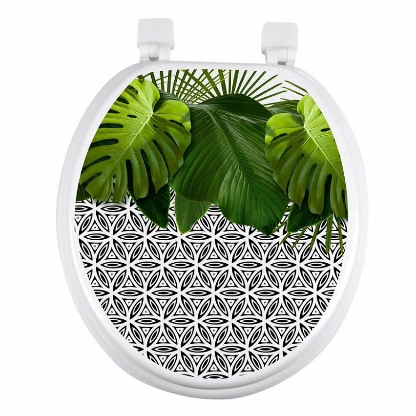 Meilleure affaire ✨ Paris prix Abattant WC à Motifs "Graphic Jungle" 37cm Vert 😉 3 Meilleure affaire ✨ Paris prix Abattant WC à Motifs "Graphic Jungle" 37cm Vert 😉