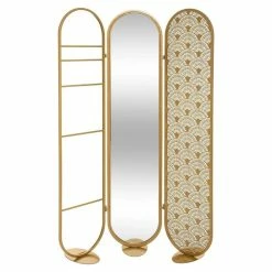 Bon marché 😀 Miroir sur pied H175 Leone Atmosphera - Or 🔥