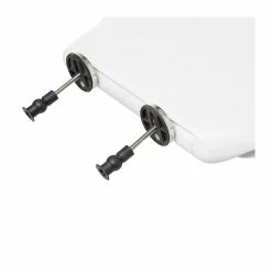 Meilleur prix ❤️ Five Simply smart Abattant WC Blanc en Thermodur et Inox 😉 -Accessoires pour la maison Soldes 3560237549965 4