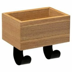 Top 10 🎉 Five Simply smart Patère 2 Crochets "Vide-Poche" 20cm Noir & Naturel ⭐