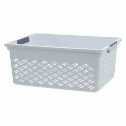 Remise 🥰 Five Simply smart Panier À Linge "Empilable" 31cm Gris 🔔