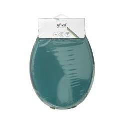 Remise 👏 Five Simply smart Abattant WC standard en Bois Bleu ❤️ -Accessoires pour la maison Soldes 3560238372524 4