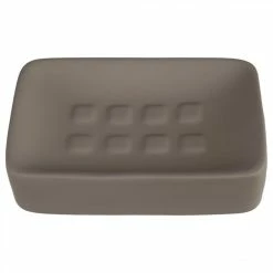 Le moins cher 🧨 Five Simply smart Porte Savon "Rubber" Gris 🎉 -Accessoires pour la maison Soldes 3560238533420 1