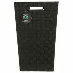 Bon marché 🔔 Five Simply smart Panier à Linge "Machine" 53cm Noir 😍 -Accessoires pour la maison Soldes 3560238545645 5