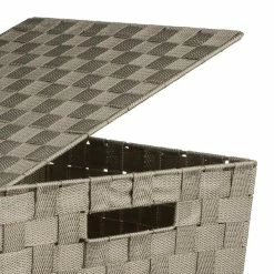 Bon marché 🔔 Five Simply smart Panier à Linge "Machine" 53cm Noir 😍 -Accessoires pour la maison Soldes 3560238545669 3