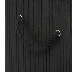 Grosses soldes ⭐ Five Simply smart Panier Linge Bambou - Five 👏 -Accessoires pour la maison Soldes 3560238709429 5