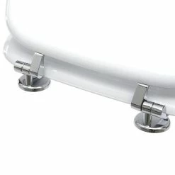 Sortie 🛒 Five Simply smart Abattant WC bois 18' + zinc blanc - Five ✔️ 8 Sortie 🛒 Five Simply smart Abattant WC bois 18' + zinc blanc - Five ✔️ -Accessoires pour la maison Soldes 3560239295280 3