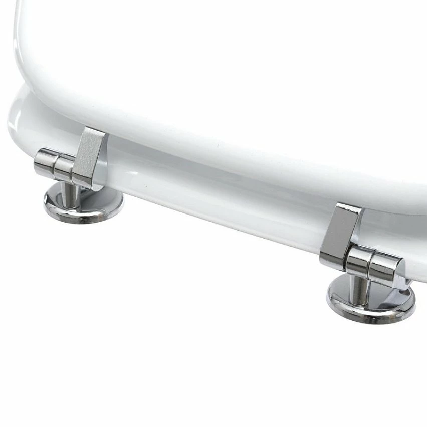 Sortie 🛒 Five Simply smart Abattant WC bois 18' + zinc blanc - Five ✔️ 5 Sortie 🛒 Five Simply smart Abattant WC bois 18' + zinc blanc - Five ✔️ – Image 3