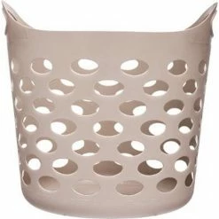 Coupon ✨ Clean House Panier à Linge "Lou" 28L Gris 🤩