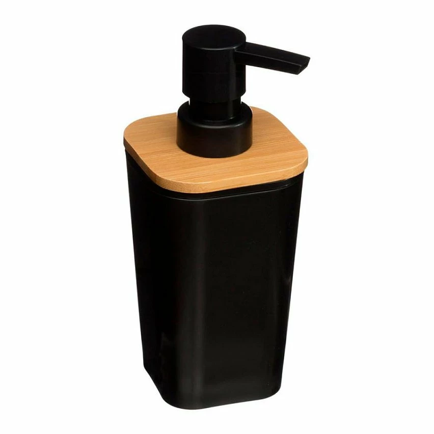Tout neuf ❤️ Five Simply smart Distributeur de savon de bain bambou-noir collection 'natureo' 🧨 5 Tout neuf ❤️ Five Simply smart Distributeur de savon de bain bambou-noir collection 'natureo' 🧨 – Image 3