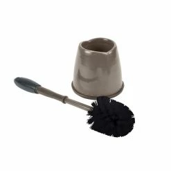 Promo 🔥 Paris prix Brosse WC "Bicolore" Anthracite & Bleu Paon 🛒 -Accessoires pour la maison Soldes 3574380064756 1