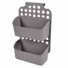 Budget 🎉 Paris prix Rangement de Porte "2 Paniers" 45cm Taupe 🔔 -Accessoires pour la maison Soldes 3574380608127 1