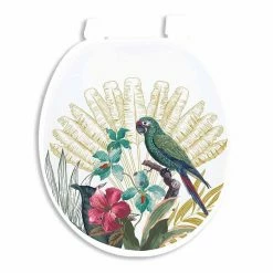 Meilleure affaire 🛒 Paris prix Abattant WC Imprimé "Equatorial" 47cm Blanc 🧨