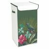 Meilleure vente 🎁 Paris prix Coffre à Linge Imprimé "Equatorial" 60cm Vert 🥰 -Accessoires pour la maison Soldes 3574388010632 1