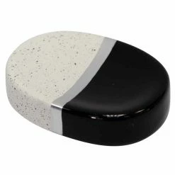 Tout neuf 🔥 Paris prix Porte Savon Céramique Design "Skyline" 26cm Noir 🛒