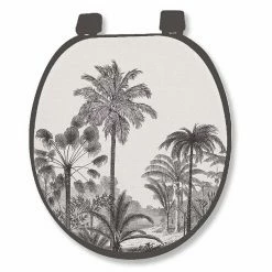 De gros 🌟 Paris prix Abattant WC Imprimé "Cocoty" 47cm Noir 🛒