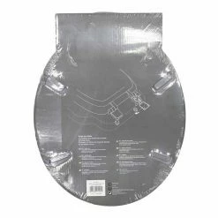 Meilleure affaire ❤️ Paris prix Abattant WC Imprimé "Kubia" 47cm Gris 😉 7 Meilleure affaire ❤️ Paris prix Abattant WC Imprimé "Kubia" 47cm Gris 😉 -Accessoires pour la maison Soldes 3574388011912 3