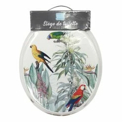 Promo 🎁 Paris prix Abattant WC Imprimé "Safia" 47cm Multicolore ✔️ -Accessoires pour la maison Soldes 3574388011950 2