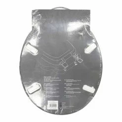 Promo 🎁 Paris prix Abattant WC Imprimé "Safia" 47cm Multicolore ✔️ -Accessoires pour la maison Soldes 3574388011950 3