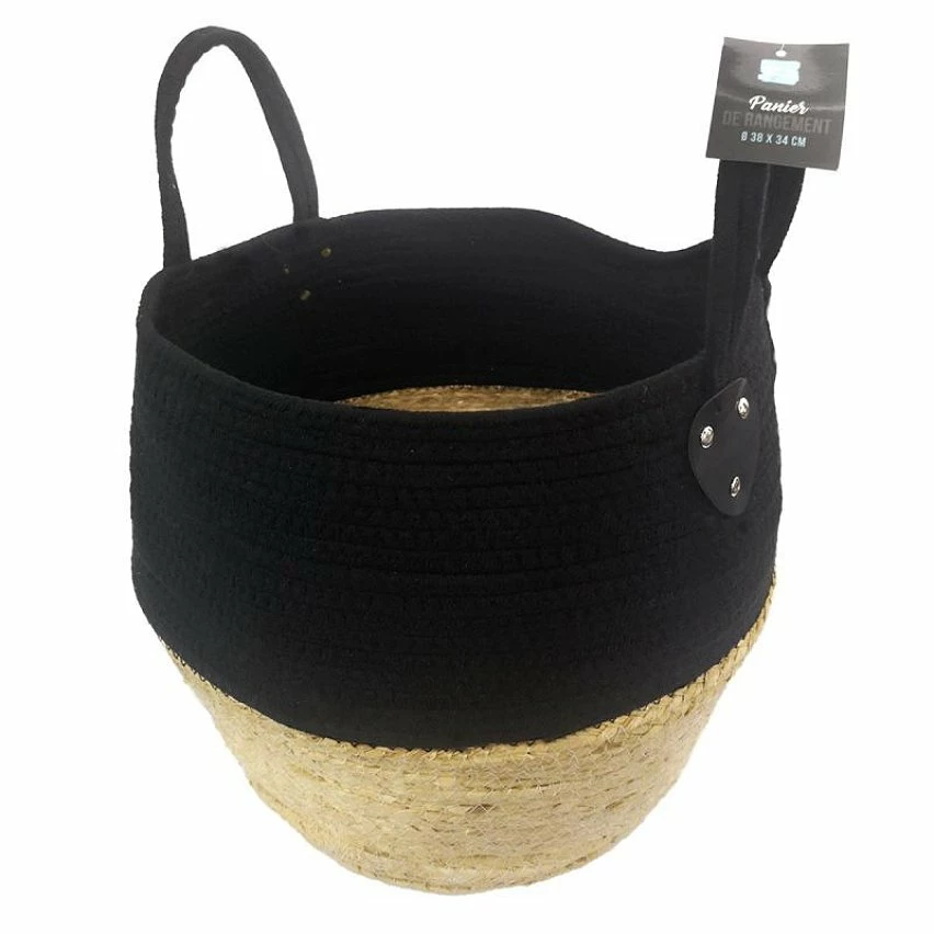 Les meilleures critiques de 🤩 Douceur d'Intérieur Paniere 38xHt 34 cm Coton et Fibres de Maïs Osinella Noir ✨ 4 Les meilleures critiques de 🤩 Douceur d'Intérieur Paniere 38xHt 34 cm Coton et Fibres de Maïs Osinella Noir ✨ – Image 2