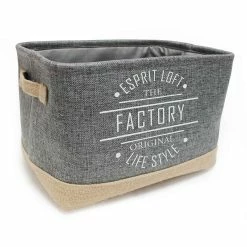 Grosses soldes 😍 Douceur d'Intérieur Paniere 34x24xHt 22 cm et Jute Life Style ✔️