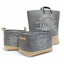 Grosses soldes 😍 Douceur d'Intérieur Paniere 34x24xHt 22 cm et Jute Life Style ✔️ -Accessoires pour la maison Soldes 3574388012612 5 1