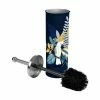 Meilleure affaire 🌟 Paris prix Brosse WC Imprimée "Aramis" 37cm Bleu ⌛ -Accessoires pour la maison Soldes 3574388014050 1