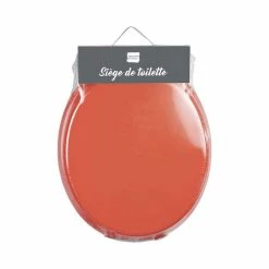 Offres 👍 Paris prix Abattant WC Uni "Vitamine" 37cm Terracotta 🔥 -Accessoires pour la maison Soldes 3574388016795 2