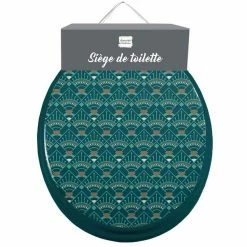 Meilleure affaire 🛒 Paris prix Abattant WC Imprimé "Imperia" 47cm Vert 🤩 -Accessoires pour la maison Soldes 3574388018645 2