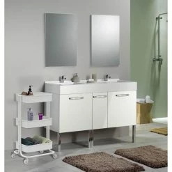 Offres 😉 Alo Desserte 3 plateaux à roulettes 43x35x79 cm noir - TRAWL 🤩 -Accessoires pour la maison Soldes 3605095462657 6