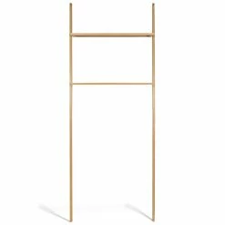 Vente flash 🌟 IDMARKET Etagère dessus WC bambou MAYA 🎁 -Accessoires pour la maison Soldes 3662897027361 5