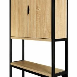 Bon marché 🎁 IDMARKET Meuble étagère dessus WC placard DETROIT design industriel ✔️ -Accessoires pour la maison Soldes 3662897029044 3