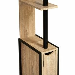 Meilleure vente 🔥 IDMARKET Meuble WC 2 portes DETROIT avec étagères design industriel 🎁 -Accessoires pour la maison Soldes 3662897043774 3