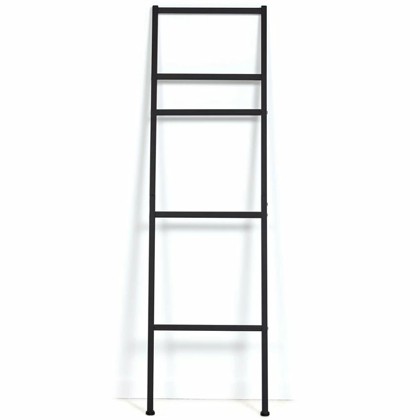 Coupon ❤️ IDMARKET Porte-serviettes échelle 5 niveaux DALLAS métal noir design industriel 🔥 5 Coupon ❤️ IDMARKET Porte-serviettes échelle 5 niveaux DALLAS métal noir design industriel 🔥 – Image 3