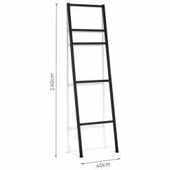 Coupon ❤️ IDMARKET Porte-serviettes échelle 5 niveaux DALLAS métal noir design industriel 🔥 13 Coupon ❤️ IDMARKET Porte-serviettes échelle 5 niveaux DALLAS métal noir design industriel 🔥 -Accessoires pour la maison Soldes 3662897059256 6