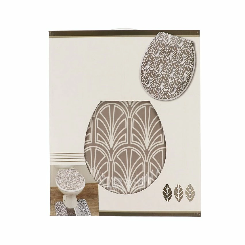 Sortie ⭐ Tendance Abattant WC en Thermodur déco Gatsby avec Kit de fixation 🛒 4 Sortie ⭐ Tendance Abattant WC en Thermodur déco Gatsby avec Kit de fixation 🛒 – Image 2