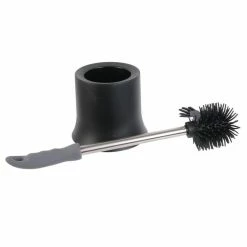 Bon marché ✔️ Paris prix Brosse WC "Caoutchouc" 41cm Gris ❤️ -Accessoires pour la maison Soldes 3664944122418 3